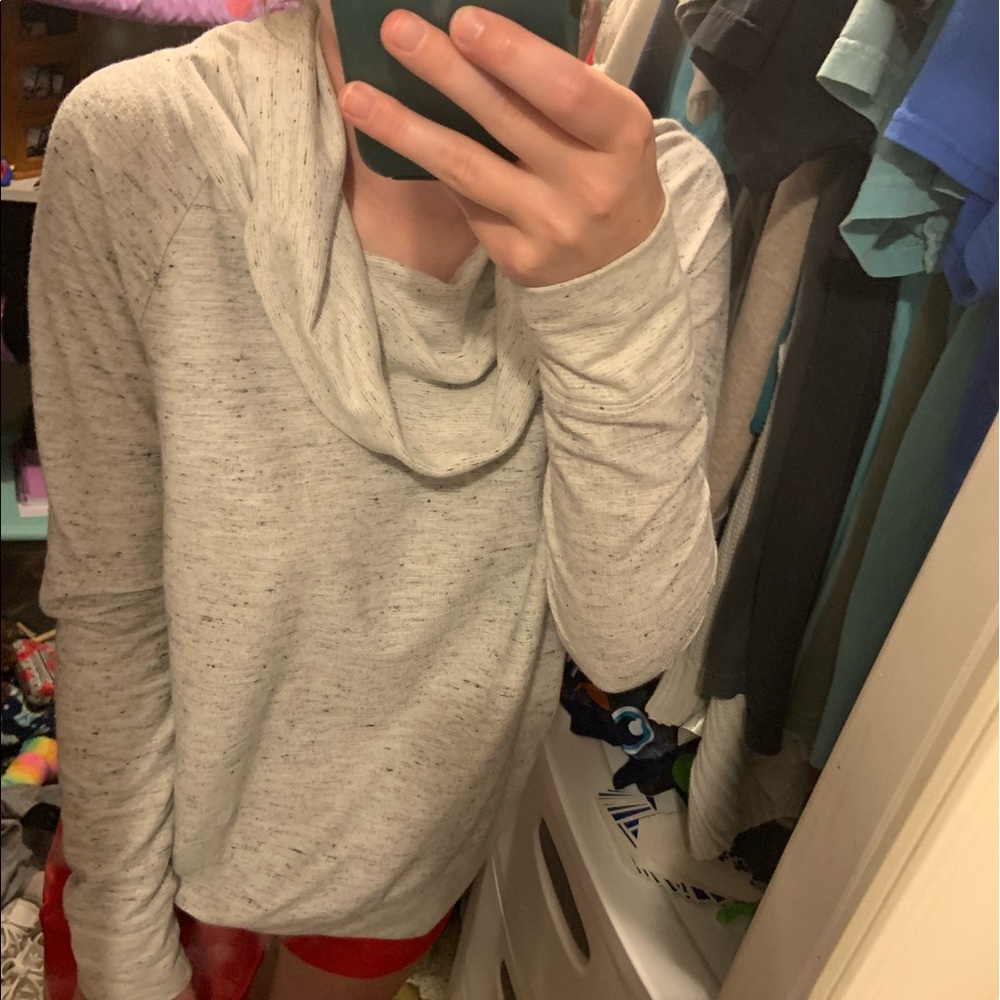 Cowl Neck Hoodie
